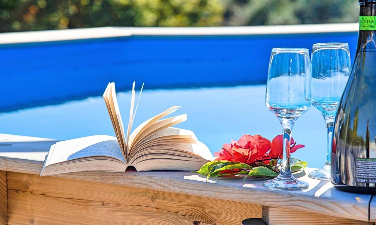 Villa Di Palma Heated Pool Koufi Buitenkant foto